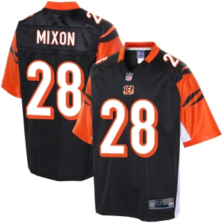Men's Cincinnati Bengals Joe Mixon NFL Pro Line Black Big & Tall Player Jersey