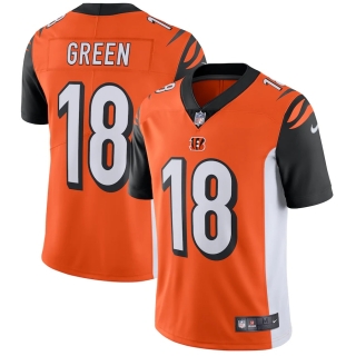 Men's Cincinnati Bengals AJ Green Nike Orange Vapor Untouchable Limited Player Jersey