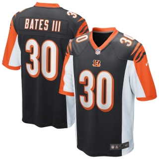 Men's Cincinnati Bengals Jessie Bates III Nike Black Game Jersey