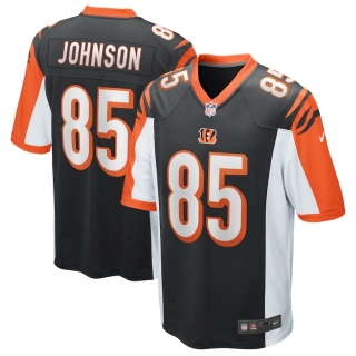 Men's Cincinnati Bengals Chad Johnson Nike Black Game Retired Player Jersey