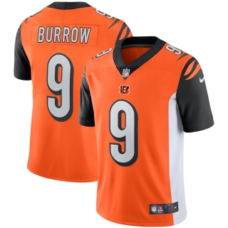 Men's Cincinnati Bengals Joe Burrow Nike Orange Vapor Limited Jersey