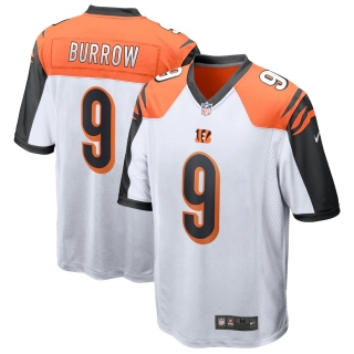 Men's Cincinnati Bengals Joe Burrow Nike White 2020 NFL Draft First Round Pick Game Jersey