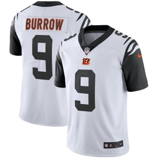 Men's Cincinnati Bengals Joe Burrow Nike White 2nd Alternate Vapor Limited Jersey