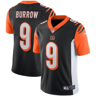Men's Cincinnati Bengals Joe Burrow Nike Black Vapor Limited Jersey