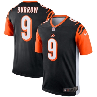Men's Cincinnati Bengals Joe Burrow Nike Black Legend Jersey
