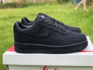 Authentic Stussy x Nike Air Force 1 Low “Fossil Stone”