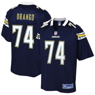 Men's Los Angeles Chargers Spencer Drango NFL Pro Line Navy Team Player Jersey