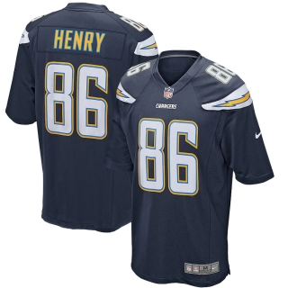 Men's Los Angeles Chargers Hunter Henry Nike Navy Game Jersey