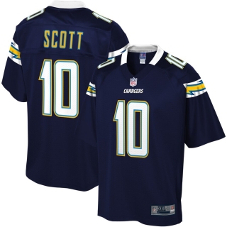 Men's Los Angeles Chargers Artavis Scott NFL Pro Line Navy Big & Tall Player Jersey