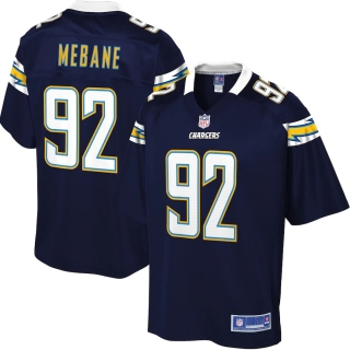 Men's Los Angeles Chargers Brandon Mebane NFL Pro Line Navy Big & Tall Jersey