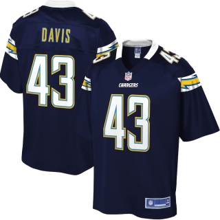 Men's Los Angeles Chargers Michael Davis NFL Pro Line Navy Big & Tall Jersey