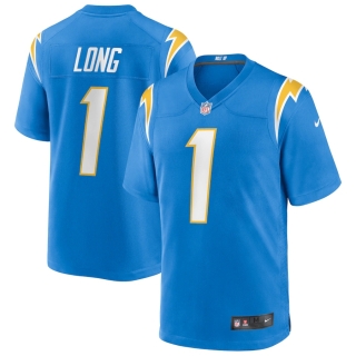 Men's Los Angeles Chargers Ty Long Nike Powder Blue Game Jersey