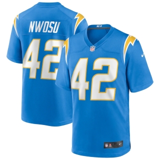 Men's Los Angeles Chargers Uchenna Nwosu Nike Powder Blue Game Jersey