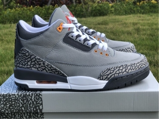 Authentic Air Jordan 3“Cool Grey”