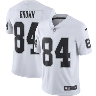 Men's Las Vegas Raiders Antonio Brown Nike White Vapor Limited Jersey