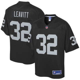 Men's Las Vegas Raiders Dallin Leavitt NFL Pro Line Black Team Player Jersey