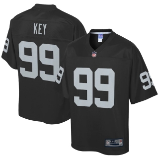 Men's Las Vegas Raiders Arden Key NFL Pro Line Black Big & Tall Player Jersey
