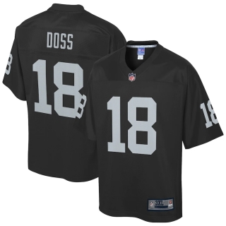 Men's Las Vegas Raiders Keelan Doss NFL Pro Line Black Big & Tall Player Jersey