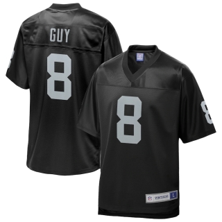 Men's Las Vegas Raiders Ray Guy NFL Pro Line Black Retired Player Jersey