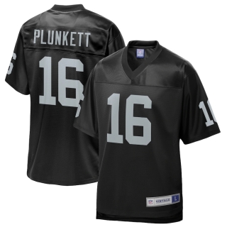 Men's Las Vegas Raiders Jim Plunkett NFL Pro Line Black Retired Team Player Jersey