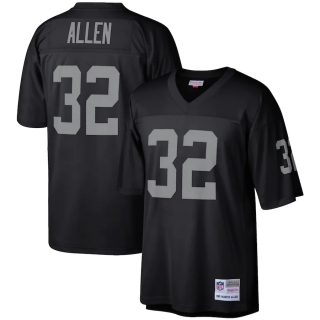 Men's Las Vegas Raiders Marcus Allen Mitchell & Ness Black Legacy Replica Jersey