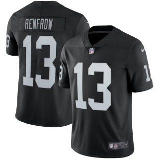 Men's Las Vegas Raiders Hunter Renfrow Nike Black Vapor Limited Jersey