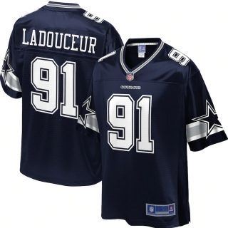 Men's Dallas Cowboys LP LaDouceur NFL Pro Line Navy Big & Tall Player Jersey