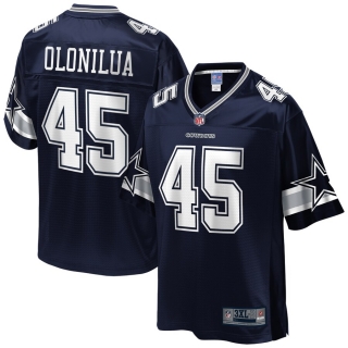 Men's Dallas Cowboys Sewo Olonilua NFL Pro Line Navy Big & Tall Team Player Jersey