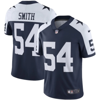 Men's Dallas Cowboys Jaylon Smith Nike Navy Alternate Vapor Limited Jersey