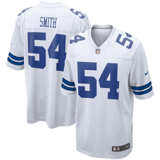 Men's Dallas Cowboys Jaylon Smith Nike White Game Team Jersey