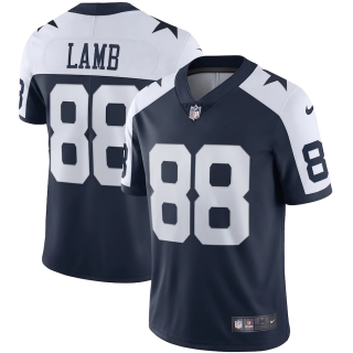 Men's Dallas Cowboys CeeDee Lamb Nike Navy Alternate Vapor Limited Jersey