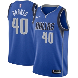 Men's Dallas Mavericks Harrison Barnes Nike Royal Swingman Jersey - Icon Edition