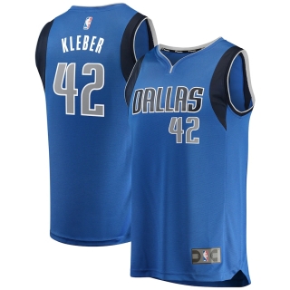 Men's Dallas Mavericks Maxi Kleber Fanatics Branded Royal Fast Break Replica Team Color Player Jersey - Icon Edition