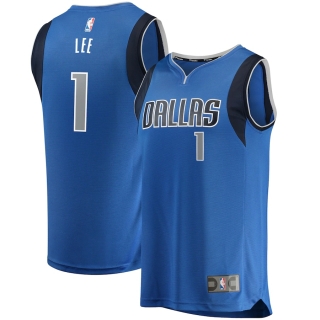 Men's Dallas Mavericks Courtney Lee Fanatics Branded Royal Fast Break Replica Jersey - Icon Edition