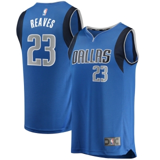 Men's Dallas Mavericks Josh Reaves Fanatics Branded Royal Fast Break Player Replica Jersey - Icon Edition