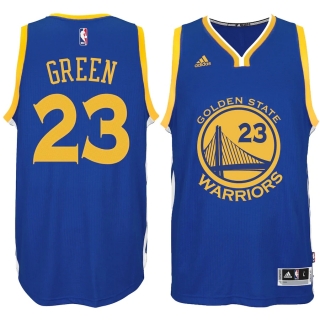 Men's Golden State Warriors Draymond Green adidas Royal Road Swingman climacool Jersey