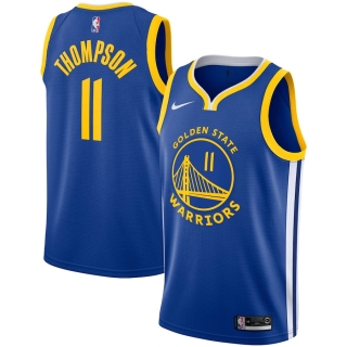 Men's Golden State Warriors Klay Thompson Nike Royal 2019-2020 Swingman Jersey - Icon Edition