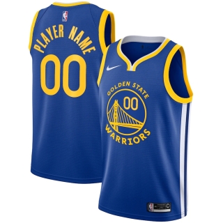 Men's Golden State Warriors Nike Royal 2020-21 - Swingman Custom Jersey – Icon Edition