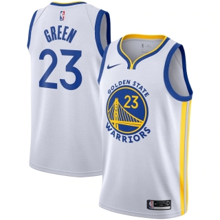 Men's Golden State Warriors Draymond Green Nike White 2019-2020 Swingman Jersey - Association Edition