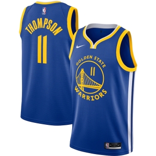 Men's Golden State Warriors Klay Thompson Nike Royal 2020-21 Swingman Jersey - Icon Edition