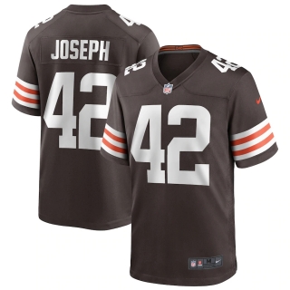 Men's Cleveland Browns Karl Joseph Nike Brown Game Player Jersey