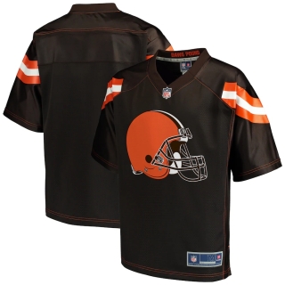 Men's Cleveland Browns NFL Pro Line Brown Team Icon Jersey