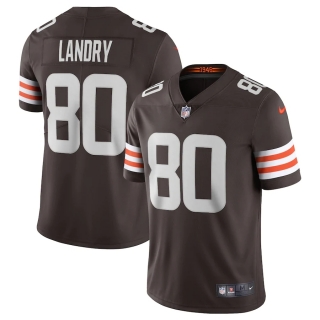 Men's Cleveland Browns Jarvis Landry Nike Brown Vapor Limited Player Jersey