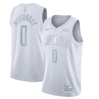 Men's Houston Rockets Russell Westbrook Nike White MVP Swingman Jersey - Statement Edition