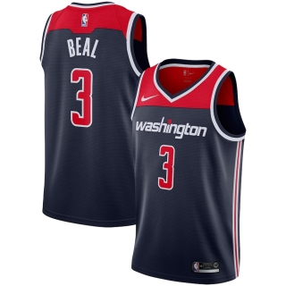 Men's Washington Wizards Bradley Beal Nike Navy Replica Swingman Jersey - Statement Edition