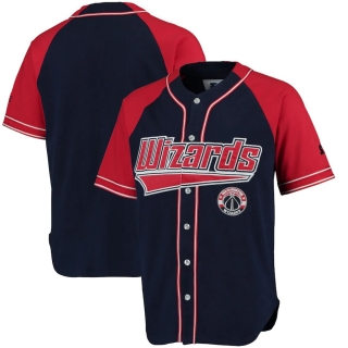 Men's Washington Wizards Starter Red Baseball Jersey