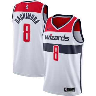 Men's Washington Wizards Rui Hachimura Nike White 2020-21 Swingman Jersey - Association Edition