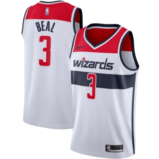 Men's Washington Wizards Bradley Beal Nike White 2019-2020 Swingman Jersey - Association Edition