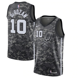 Men's San Antonio Spurs DeMar DeRozan Nike Black City Edition Swingman Jersey