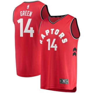 Men's Toronto Raptors Danny Green Fanatics Branded Red Fast Break Replica Jersey - Icon Edition
